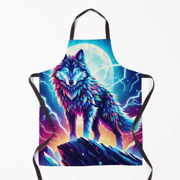 Item preview, Wolf at night designed and sold by MindsAtelier.
