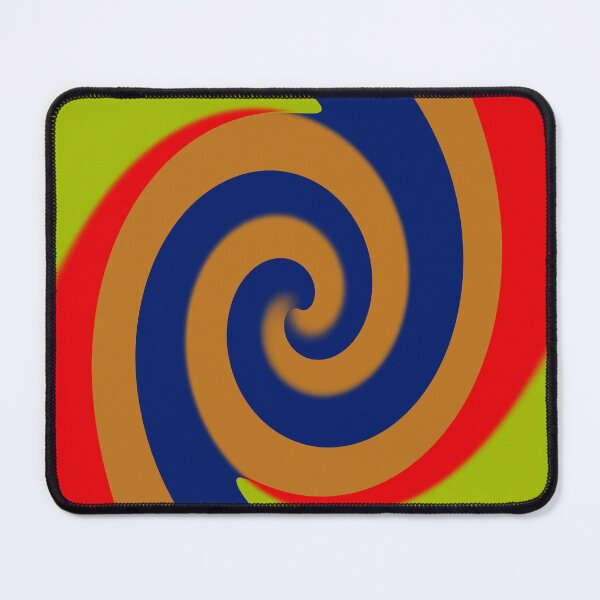 Item preview, Colorful twirly pattern designed and sold by ndlartistic.