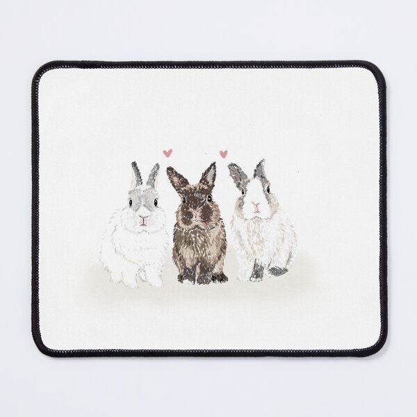 Item preview, Bunny Family Trio - Dutch rabbit designed and sold by TachiHanchi.