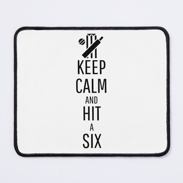 Item preview, Keep Calm and Hit a Six designed and sold by VasInd.