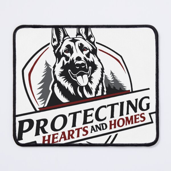 Item preview, German shepherd Protecting hearts and homes designed and sold by 2gather1ness.
