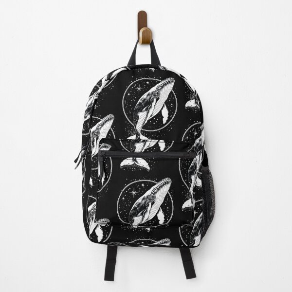 Item preview, Whale in a Deep Galaxy - Vintage Art for Apparel & Décor designed and sold by Earth Nature Creations.