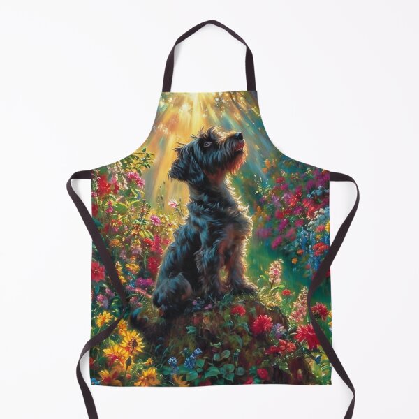 Item preview, Flowered Dog 2 designed and sold by Dawn van Doorn.