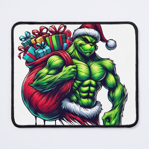 Item preview, Strongman Santa Claus Holiday Fitness Design designed and sold by lubushop1.