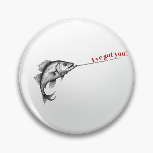 Item preview, I've got you! Fish on a hook designed and sold by FinSail.
