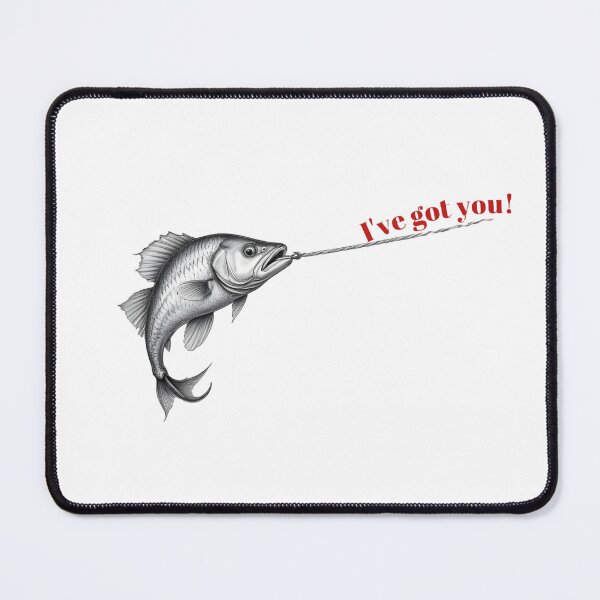 Item preview, I've got you! Fish on a hook designed and sold by FinSail.