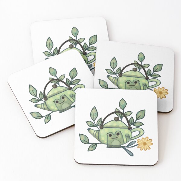 Item preview, Green jug with a frog, cheerful frog on a jug, tea set with a frog, tea time designed and sold by Dormitria.