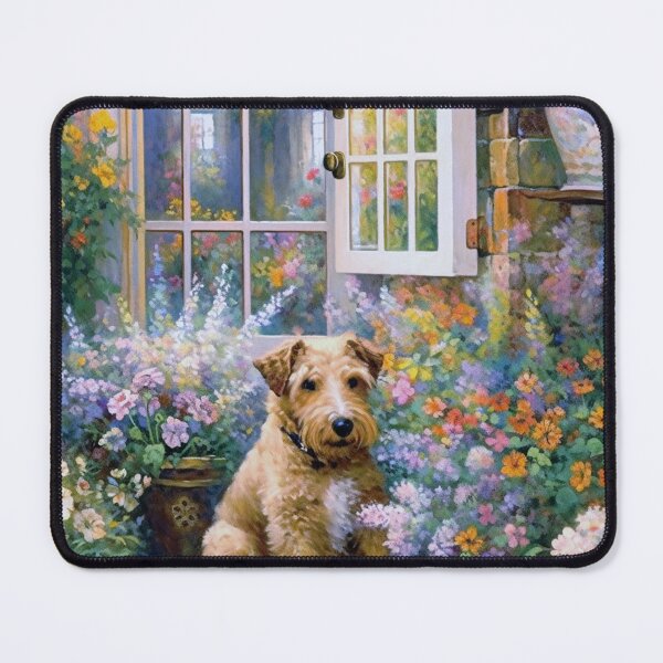 Item preview, Flowered Dog designed and sold by Dawn van Doorn.