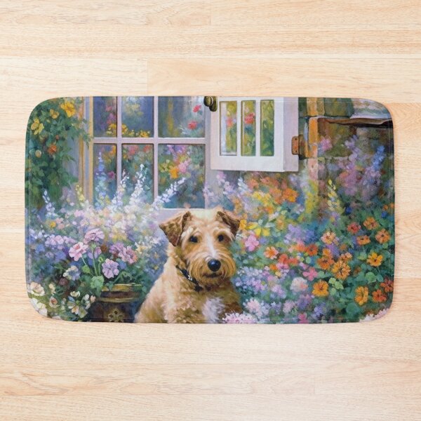 Item preview, Flowered Dog designed and sold by Dawn van Doorn.