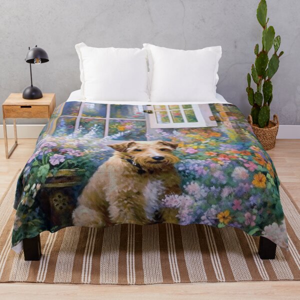 Item preview, Flowered Dog designed and sold by Dawn van Doorn.