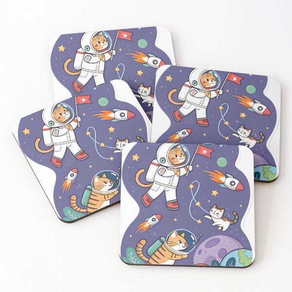 Item preview, Astronaut Cats in Space Adventures designed and sold by FluffyPeels.