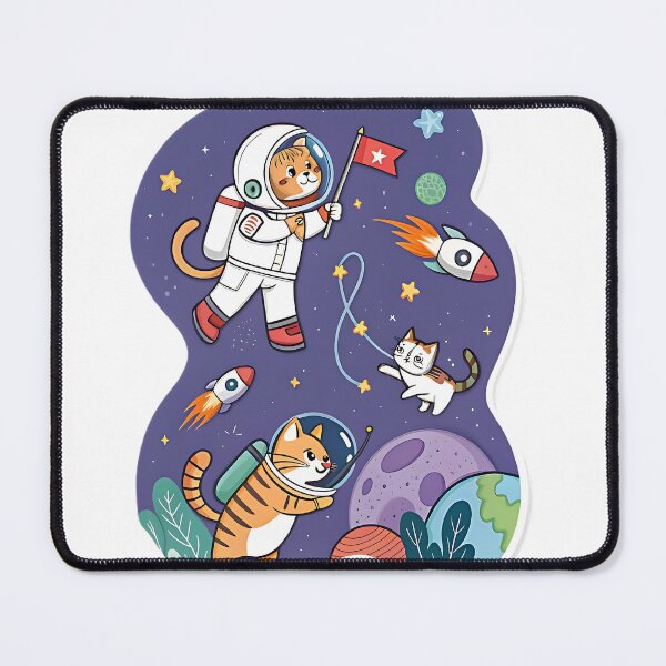 Item preview, Astronaut Cats in Space Adventures designed and sold by FluffyPeels.