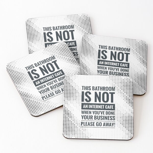 Item preview,  Toilet Humour WC funny Sign by Jenny Meehan  designed and sold by Jenny Meehan Art Prints and Patterns  .