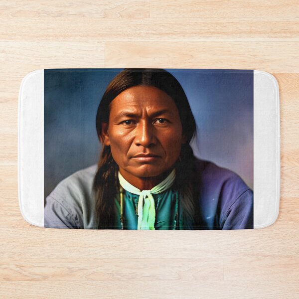 Item preview, Sitting Bull Portrait: A Young Leader's Gaze (c. 1857) designed and sold by SJZDesign.