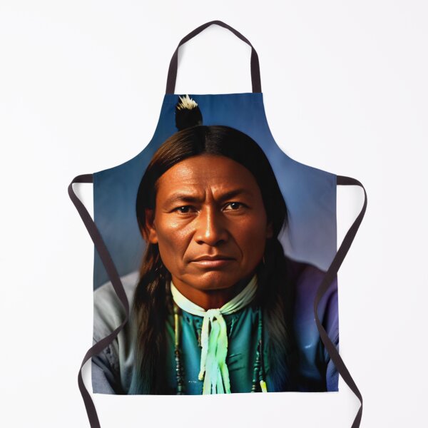 Item preview, Sitting Bull Portrait: A Young Leader's Gaze (c. 1857) designed and sold by SJZDesign.