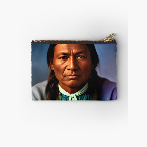 Item preview, Sitting Bull Portrait: A Young Leader's Gaze (c. 1857) designed and sold by SJZDesign.