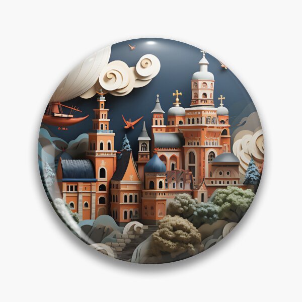 Item preview, Paper Craft - Balloon Town designed and sold by KootenayDesigns.
