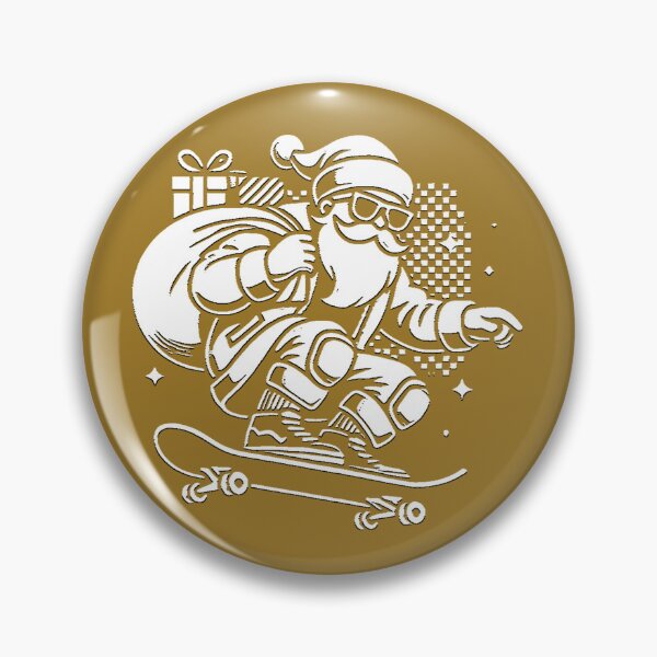 Item preview, Santa on a Hoverboard - The Holiday Spirit Takes Flight!, Unique designed and sold by villacreativa.