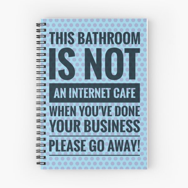 Item preview, Toilet Humour WC funny Sign by Jenny Meehan  designed and sold by Jenny Meehan Art Prints and Patterns  .