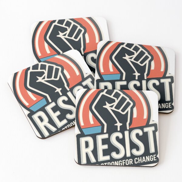 Item preview, Resist: Stand Strong for Change designed and sold by bestoftrendy.