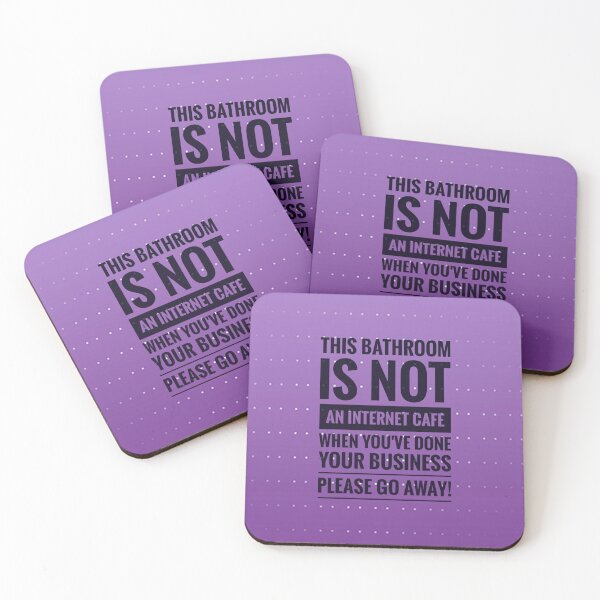 Item preview,  Toilet Humour WC funny Sign by Jenny Meehan  designed and sold by Jenny Meehan Art Prints and Patterns  .