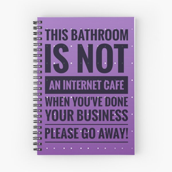 Item preview,  Toilet Humour WC funny Sign by Jenny Meehan  designed and sold by Jenny Meehan Art Prints and Patterns  .