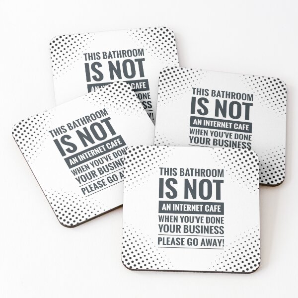 Item preview, Toilet Humour WC funny Sign by Jenny Meehan  designed and sold by Jenny Meehan Art Prints and Patterns  .