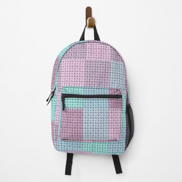 Item preview, Knitted Pastel Rectangles Fashion 05 designed and sold by Grang Art Artistic Designs.