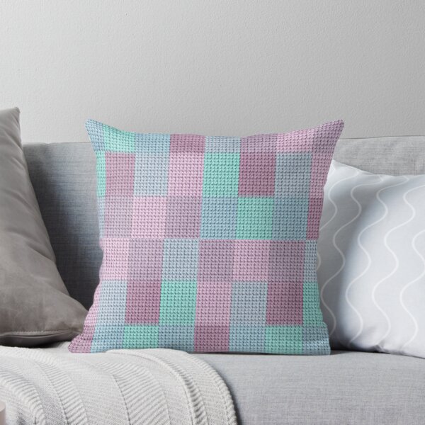 Item preview, Knitted Pastel Rectangles Fashion 05 designed and sold by Grang Art Artistic Designs.