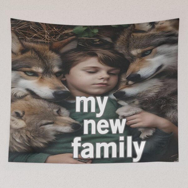 Item preview, My New Family designed and sold by Surreallytee.