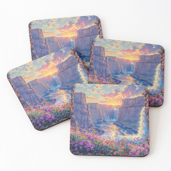 Item preview, Flowered Falls designed and sold by Dawn van Doorn.