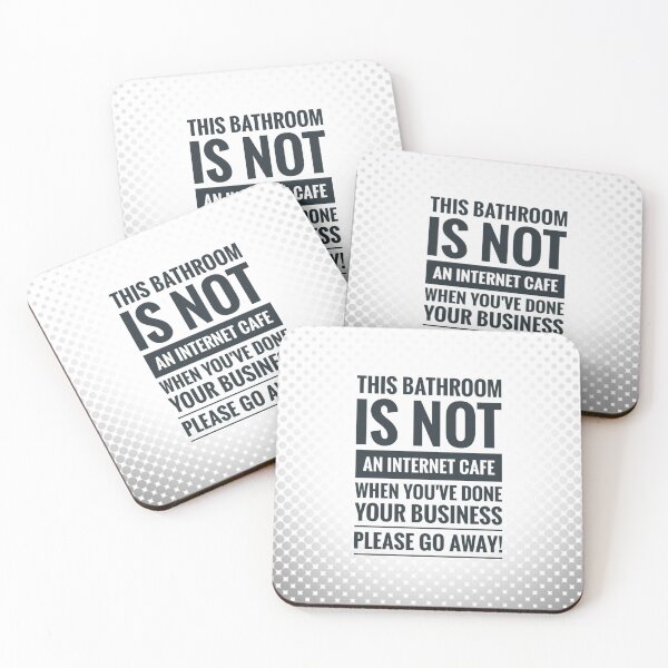 Item preview,  Toilet Humour WC funny Sign by Jenny Meehan  designed and sold by Jenny Meehan Art Prints and Patterns  .