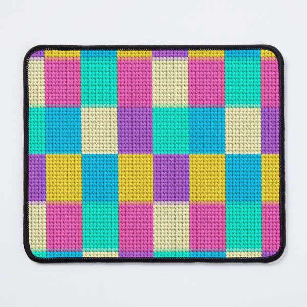 Item preview, Knitted Pastel Rectangles Fashion 02 designed and sold by Grang Art Artistic Designs.