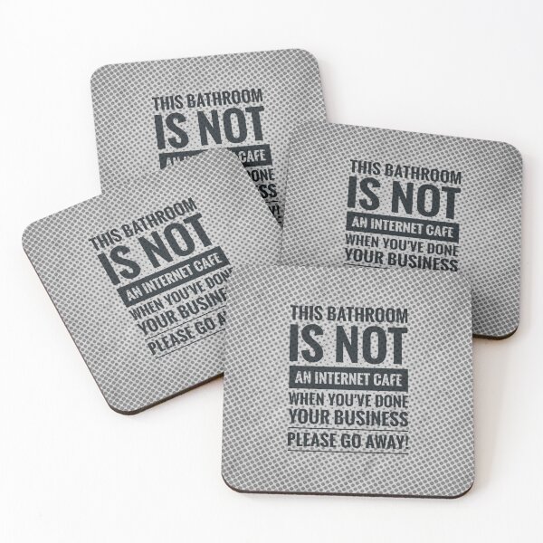Item preview, Toilet Humour WC funny Sign by Jenny Meehan  designed and sold by Jenny Meehan Art Prints and Patterns  .
