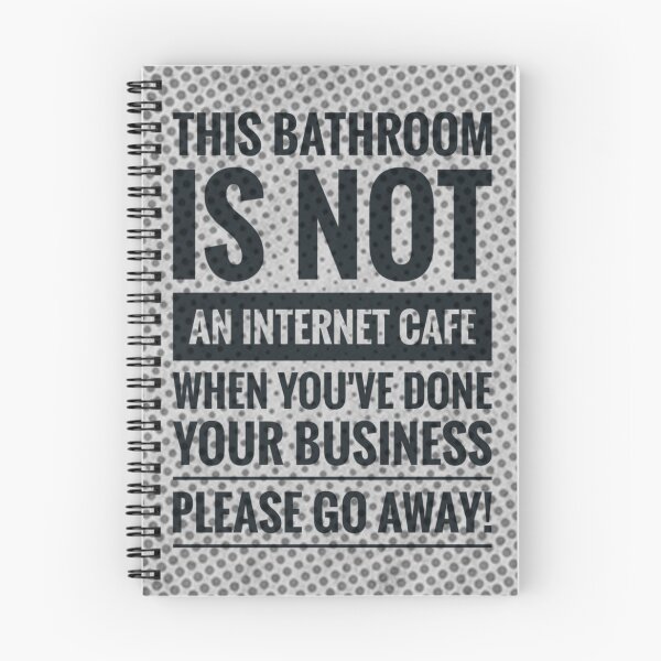 Item preview, Toilet Humour WC funny Sign by Jenny Meehan  designed and sold by Jenny Meehan Art Prints and Patterns  .