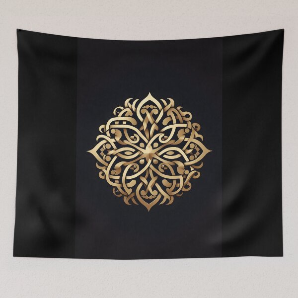Item preview, a luxurious and elegant golden arabic logo designed and sold by ShihawyAhmad.