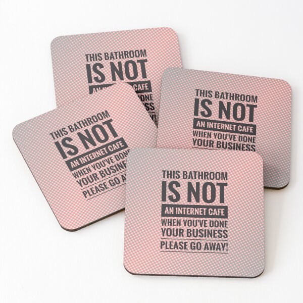 Item preview, Toilet Humour WC funny Sign by Jenny Meehan  designed and sold by Jenny Meehan Art Prints and Patterns  .