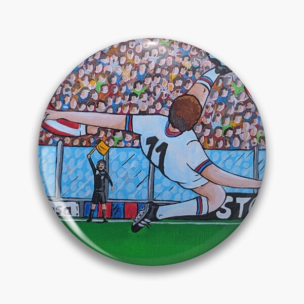 Item preview, Gigi Riva Goal Second Version designed and sold by Arte Cartoon From TagTeam Group.