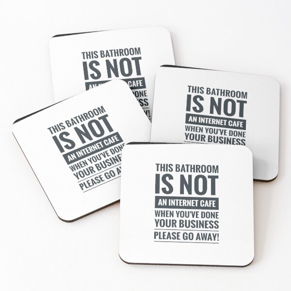 Item preview, Toilet Humour WC funny Sign by Jenny Meehan  designed and sold by Jenny Meehan Art Prints and Patterns  .