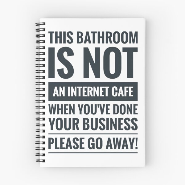 Item preview, Toilet Humour WC funny Sign by Jenny Meehan  designed and sold by Jenny Meehan Art Prints and Patterns  .