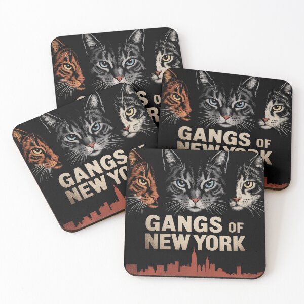Item preview, Gangs of New York with cats designed and sold by clon-dot-net.