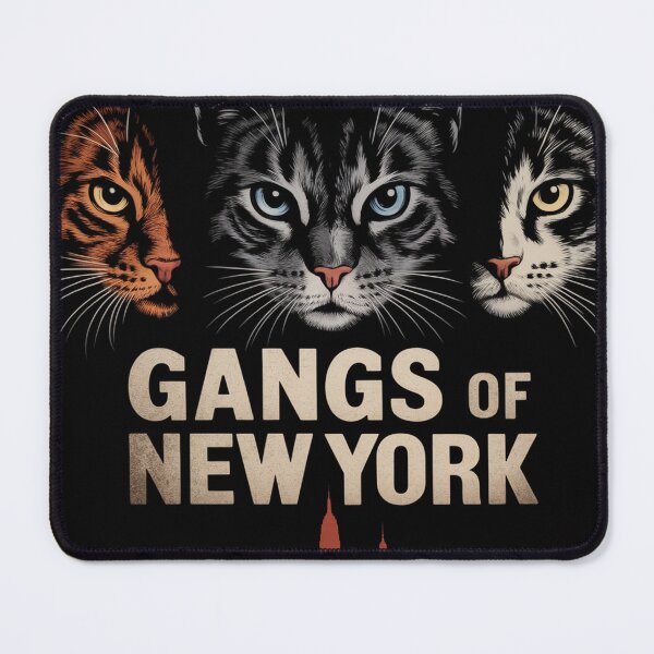 Item preview, Gangs of New York with cats designed and sold by clon-dot-net.