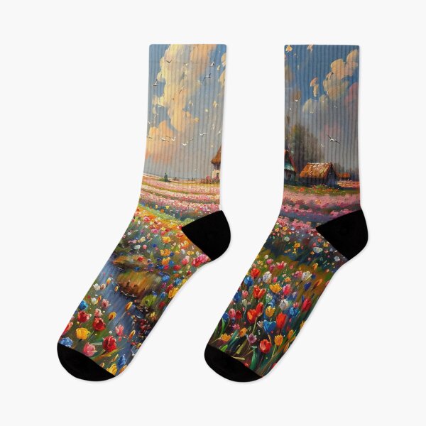 Item preview, Flowered Field designed and sold by Dawn van Doorn.