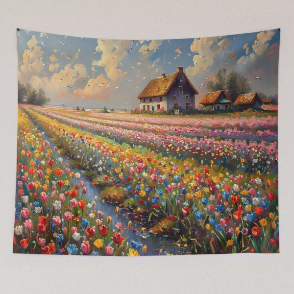 Item preview, Flowered Field designed and sold by Dawn van Doorn.