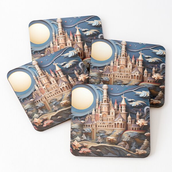 Item preview, Paper Craft - Castle Blue designed and sold by KootenayDesigns.