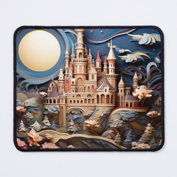 Item preview, Paper Craft - Castle Blue designed and sold by KootenayDesigns.