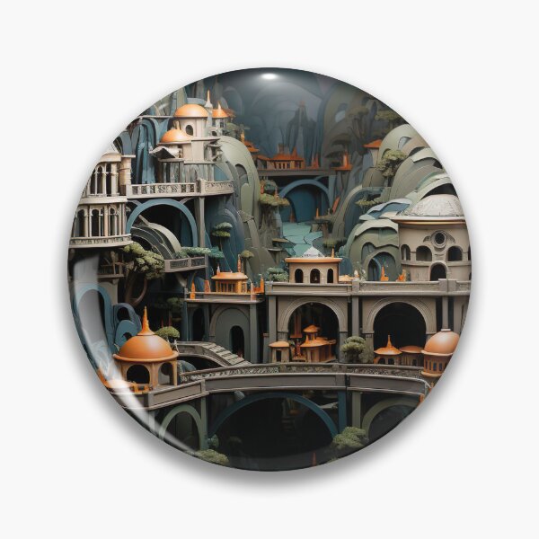 Item preview, Paper Craft - Cave City designed and sold by KootenayDesigns.