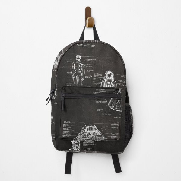 Item preview, Apollo Saturn V Command Module Blueprint in High Resolution (chalkboard black) designed and sold by RyansWorkshop.