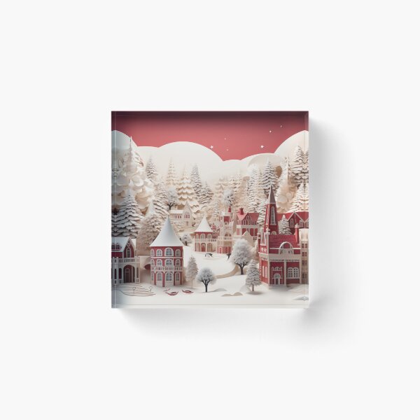 Item preview, Paper Craft - Christmas Town designed and sold by KootenayDesigns.