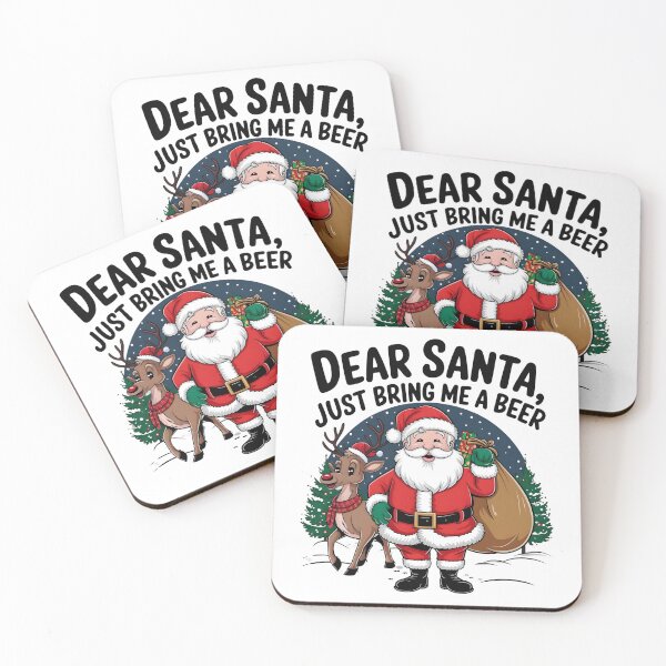 Item preview, Dear Santa Just Bring Me A Beer! Funny T Shirt Classic designed and sold by Zibis09.